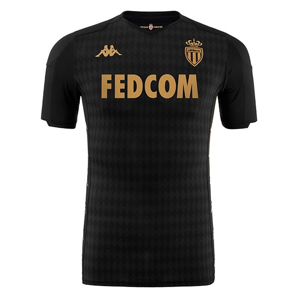 Thailand Trikot AS Monaco Auswarts 2019-20 Schwarz Fussballtrikots Günstig